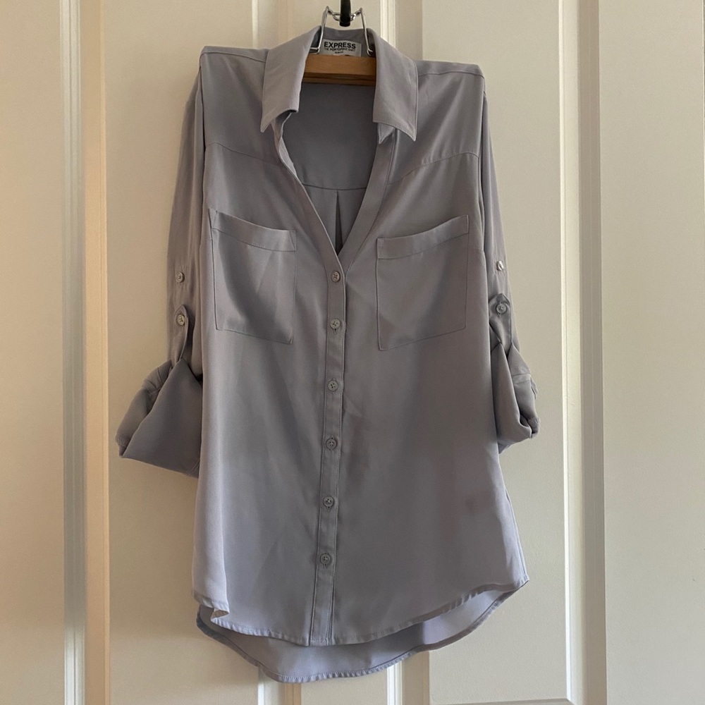 EXPRESS Slim Fit Portofino Shirt